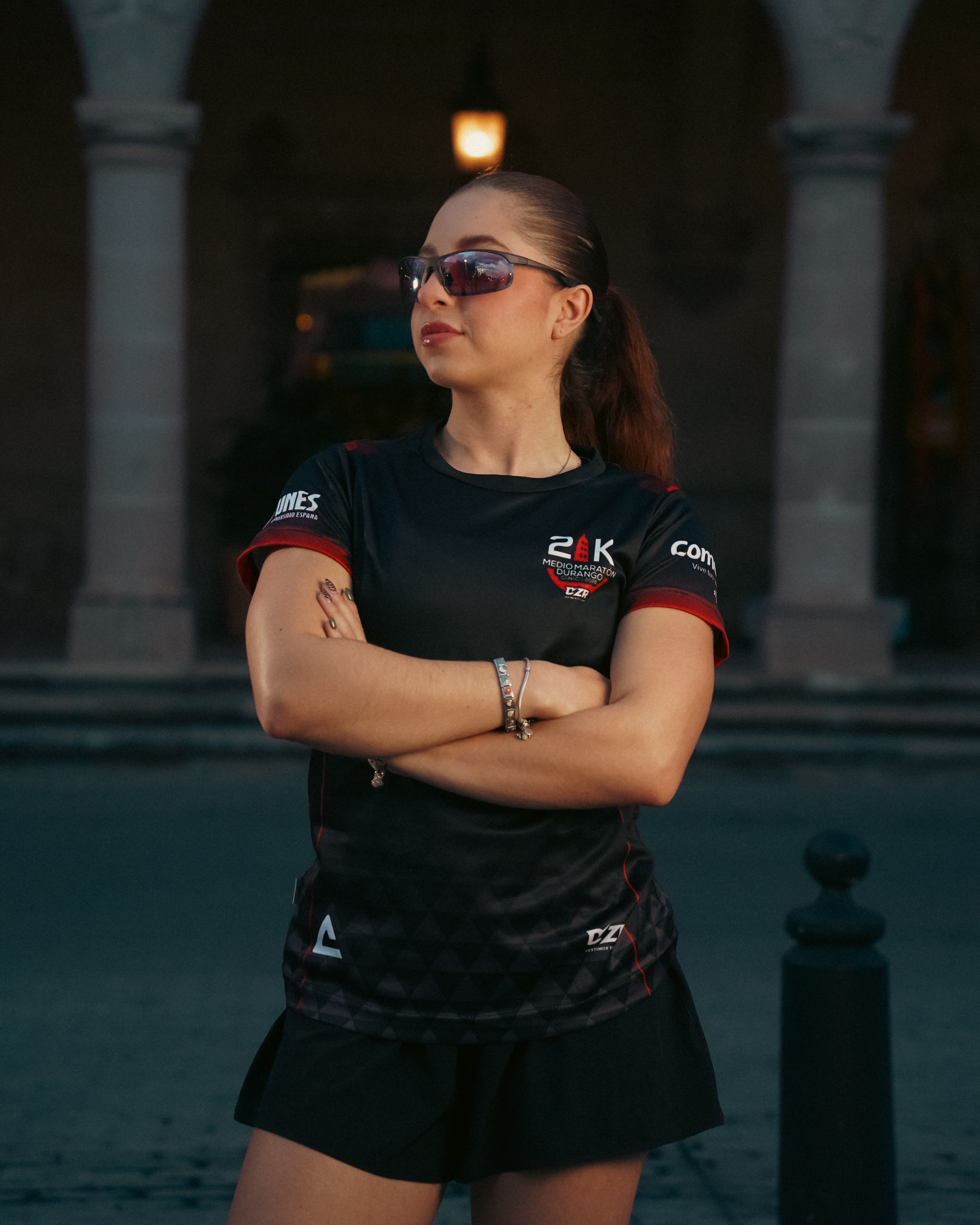 Playera para carreras fabricada por DZR